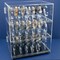 Rotating Revolving Watch Display Case Counter 4 Shows 15 1/4&#x22; New